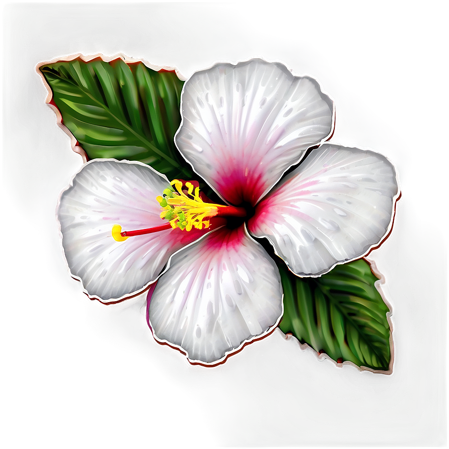 Hibiscus Sketch Png Xfo PNG Image