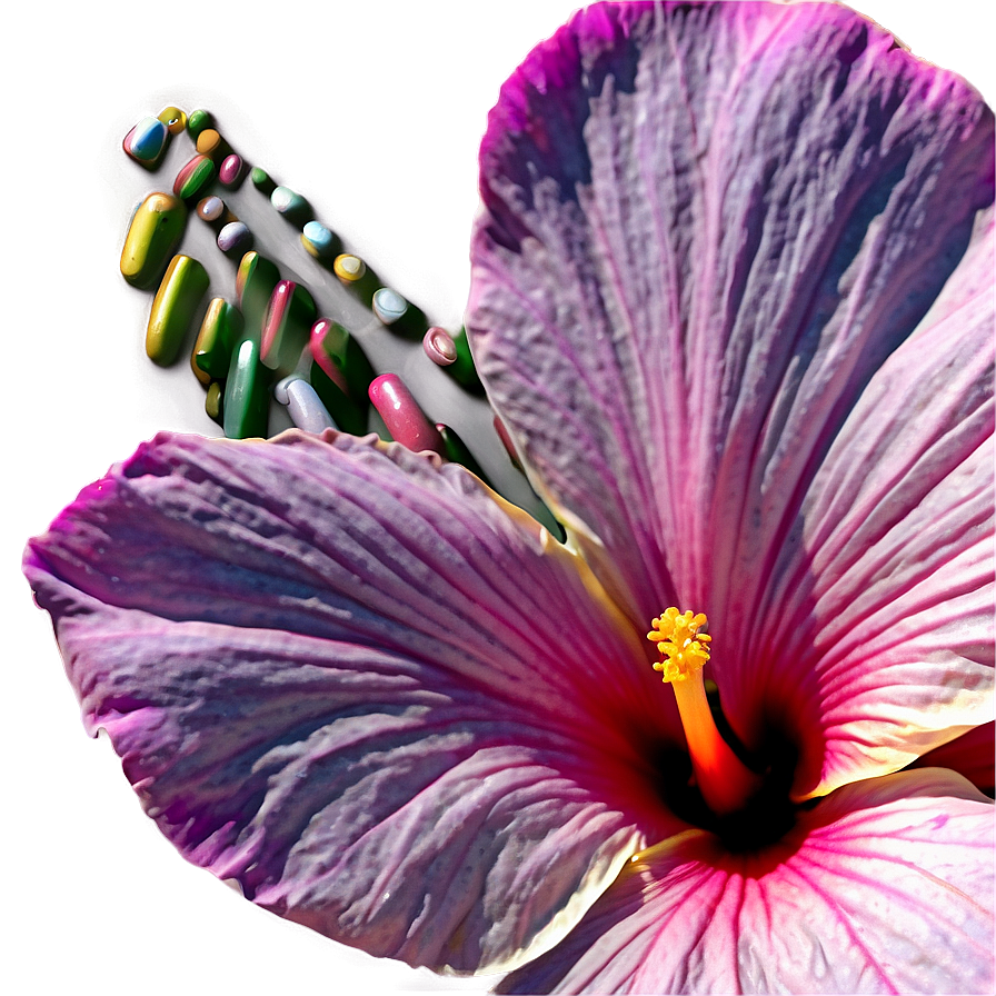 Hibiscus Sunset Glow Png 5 PNG Image