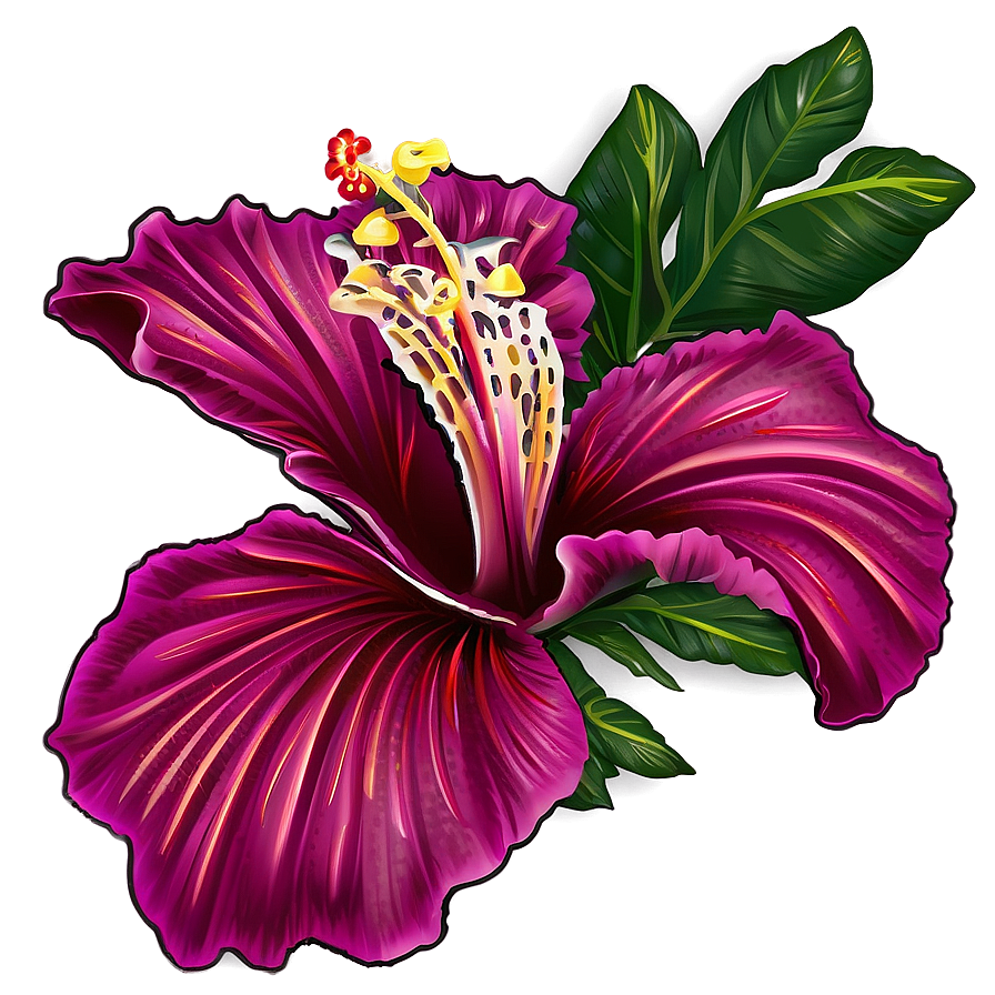 Hibiscus Tattoo Png 05232024 PNG Image