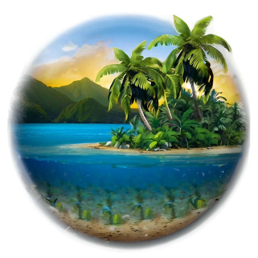 Hidden Island Oasis Png 40 PNG Image