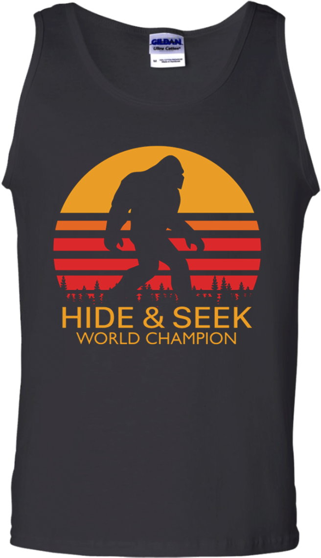 Hideand Seek Champion Tank Top PNG Image