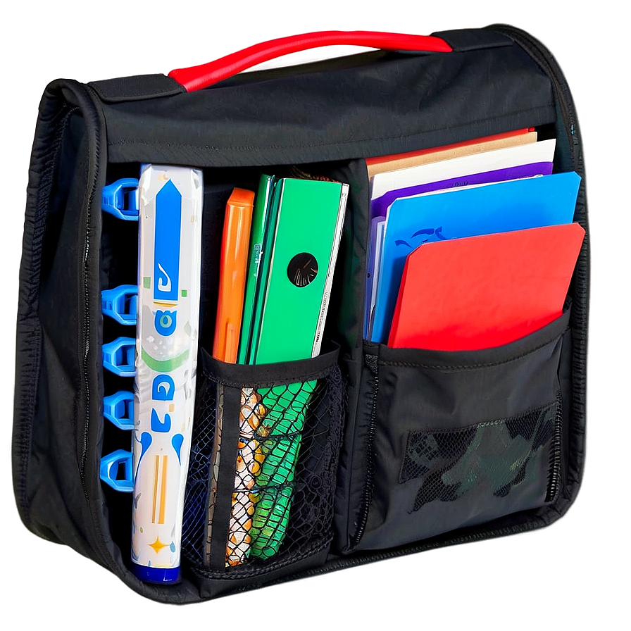 High-capacity Book Bag Storage Png 06282024 PNG Image