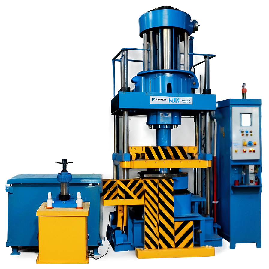 High-capacity Hydraulic Press Machine Png Fgu PNG Image