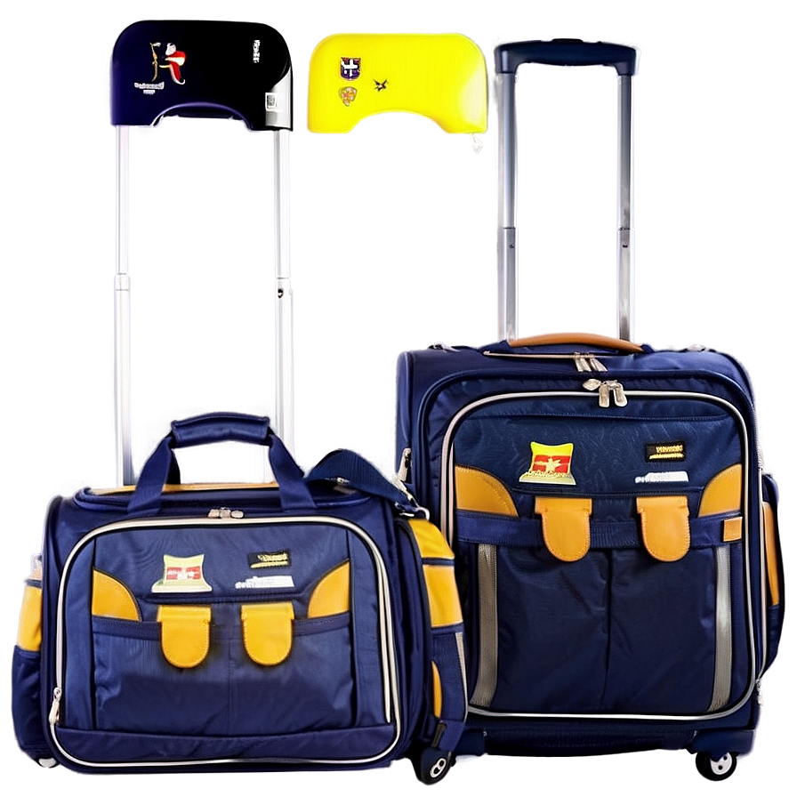 High Capacity Luggage Sets Png 05252024 PNG Image