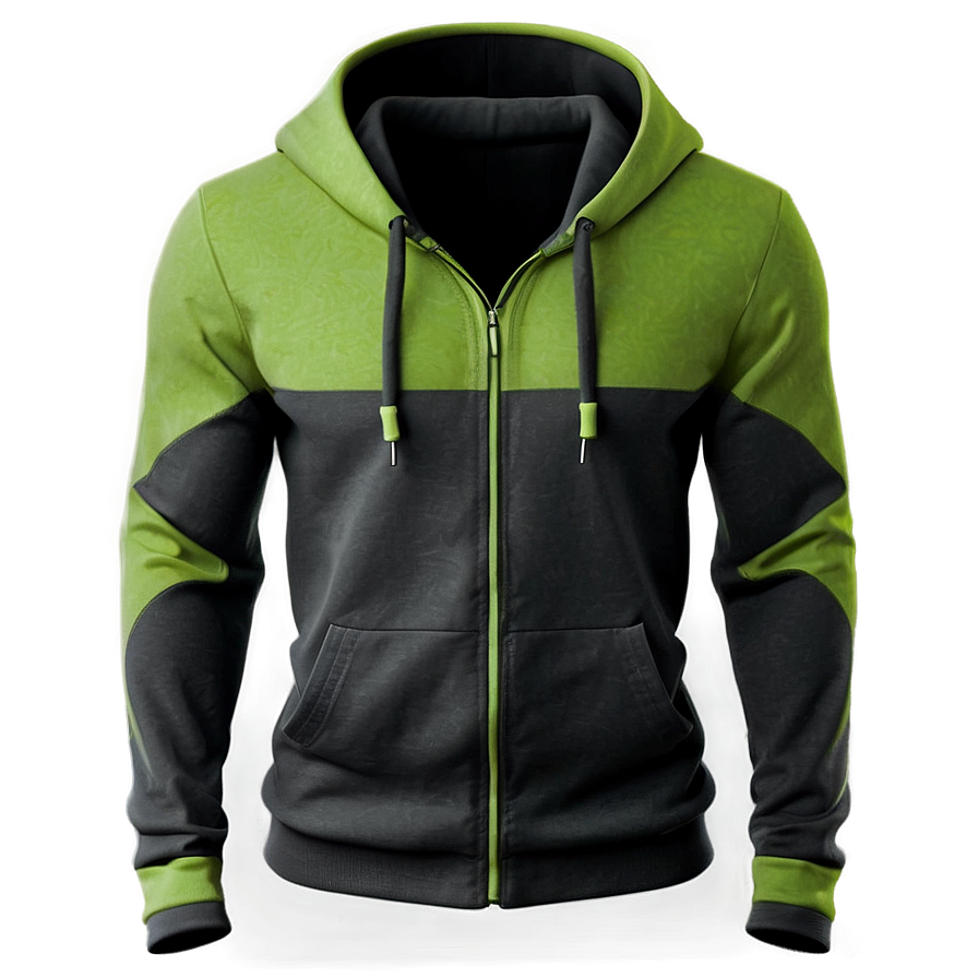 High Collar Hoodie Png Eai PNG Image