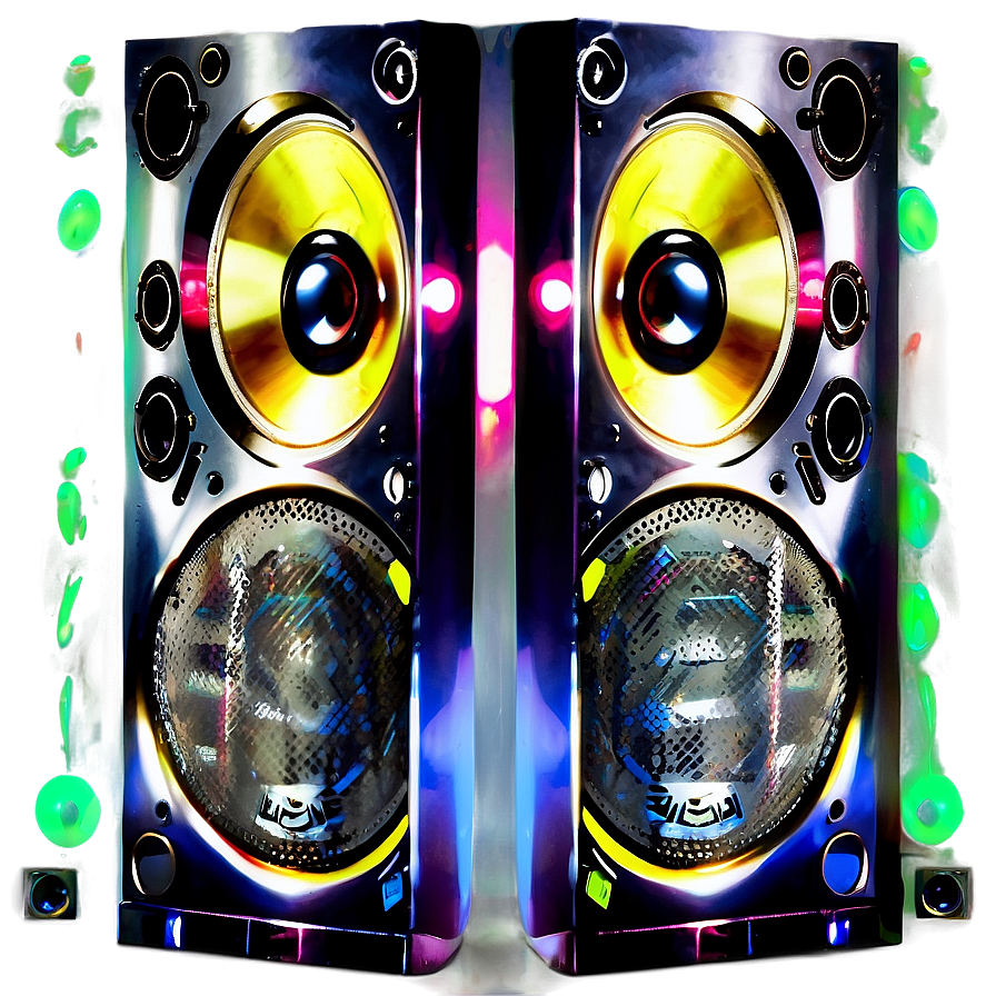 High Power Dj Speakers Png 06292024 PNG Image