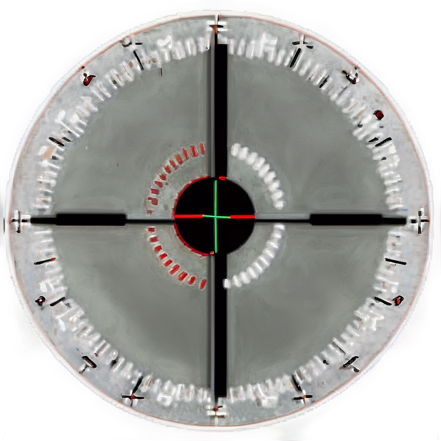 High Precision Dot Crosshair Png 06212024 PNG Image