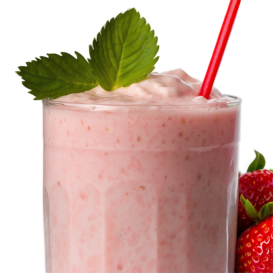 High-protein Strawberry Milk Png 41 PNG Image