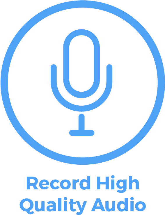 High Quality Audio Recording Symbol PNG Image