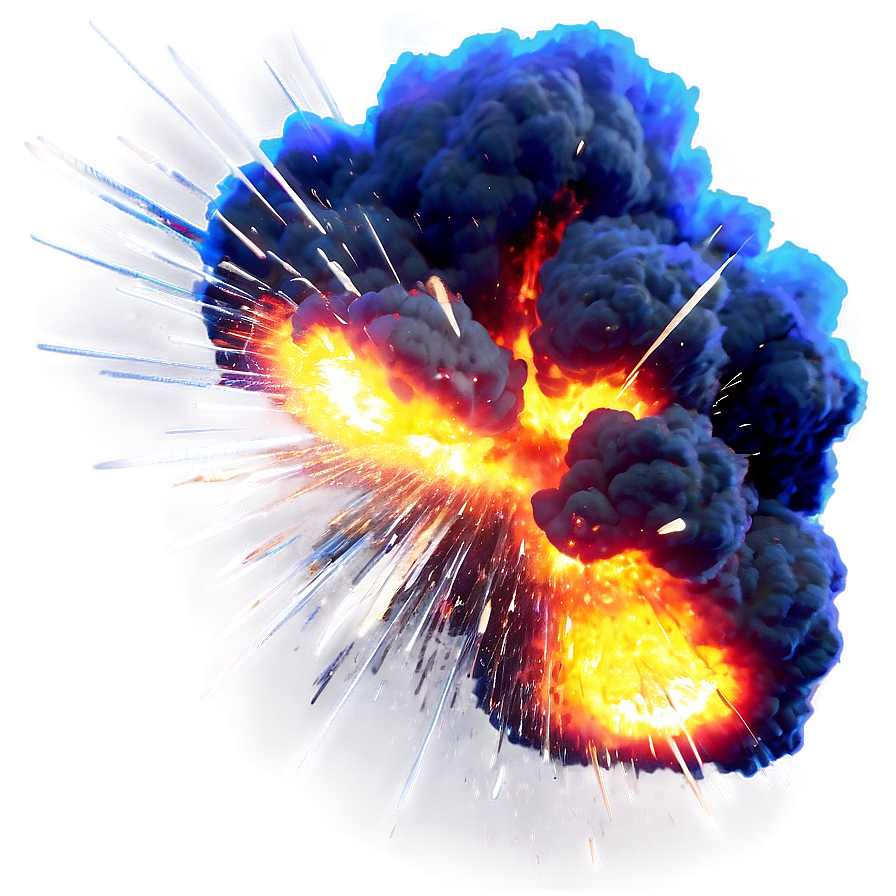 High-quality Explosion Effect Png Transparent Ewy PNG Image