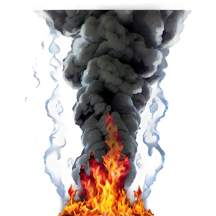 High-quality Fire Smoke Png Auh40 PNG Image