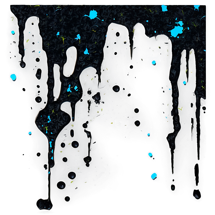 High Resolution Black Splatter Png Unf84 PNG Image