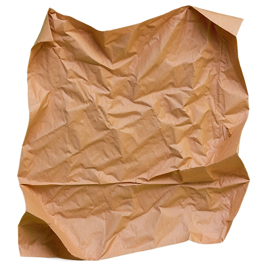 High-resolution Crumpled Paper Png 05242024 PNG Image