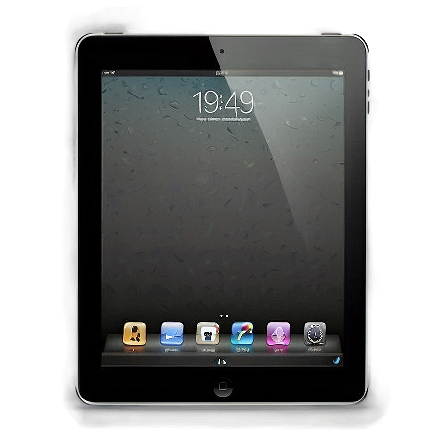 High-resolution Ipad Mockup Png 06212024 PNG Image