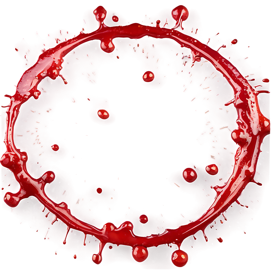 High-resolution Red Blood Splatter Png Afn PNG Image