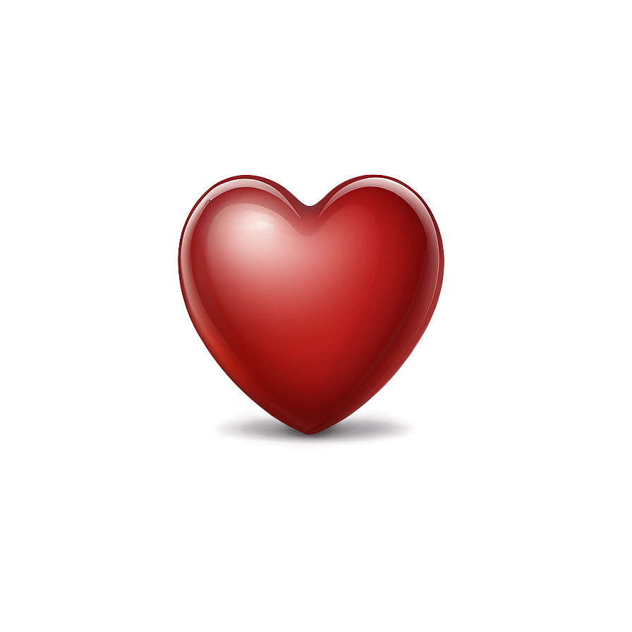 High Resolution Red Heart Emoji Png 06262024 PNG Image