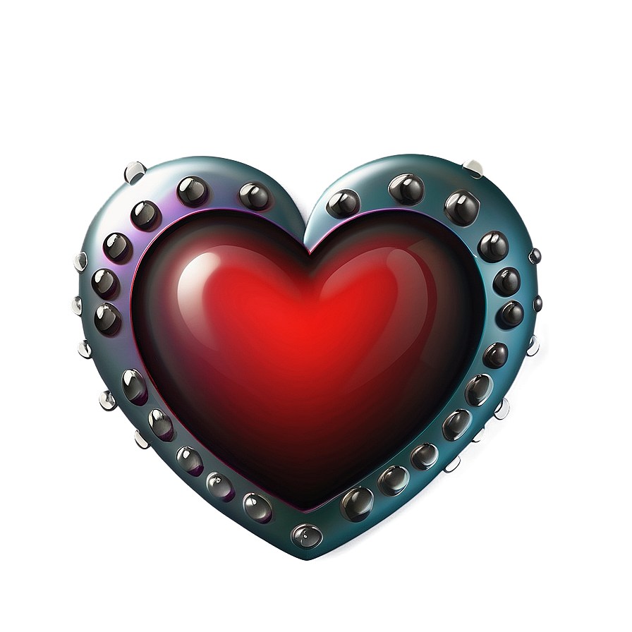 High Resolution Red Heart Emoji Png Rou PNG Image