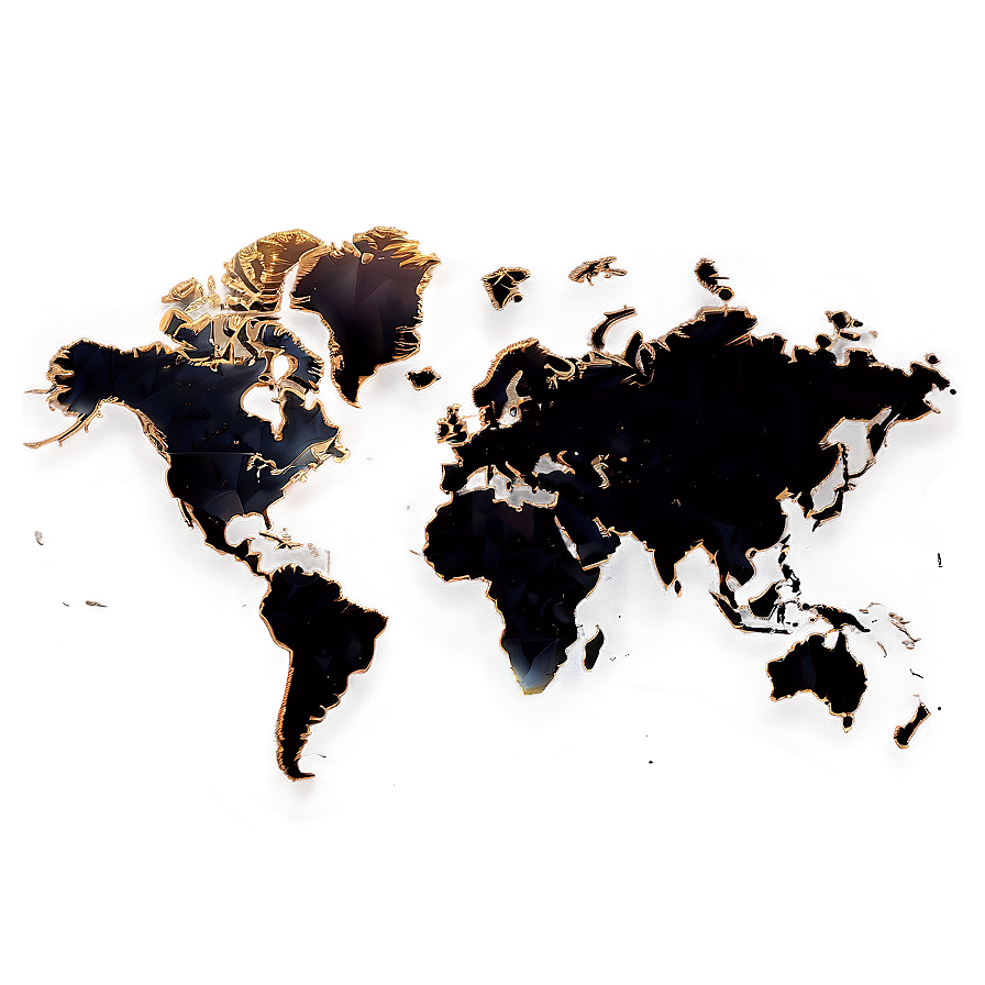 High Resolution World Map Vector Png 12 PNG Image