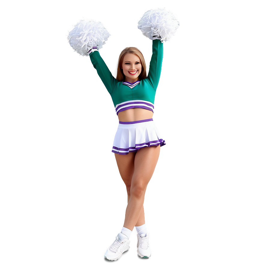 High School Cheerleader Png Cwx78 PNG Image