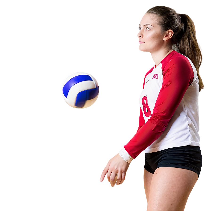 High School Volleyball Player Png Ktl86 PNG Image