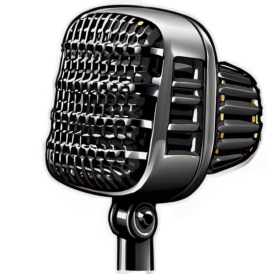 High-sensitivity Podcasting Mic Png Djm PNG Image