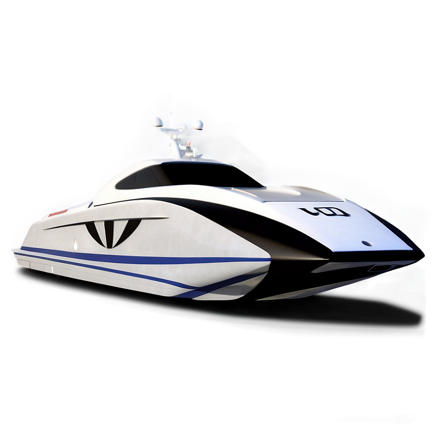 High-speed Racing Yacht Png 05242024 PNG Image