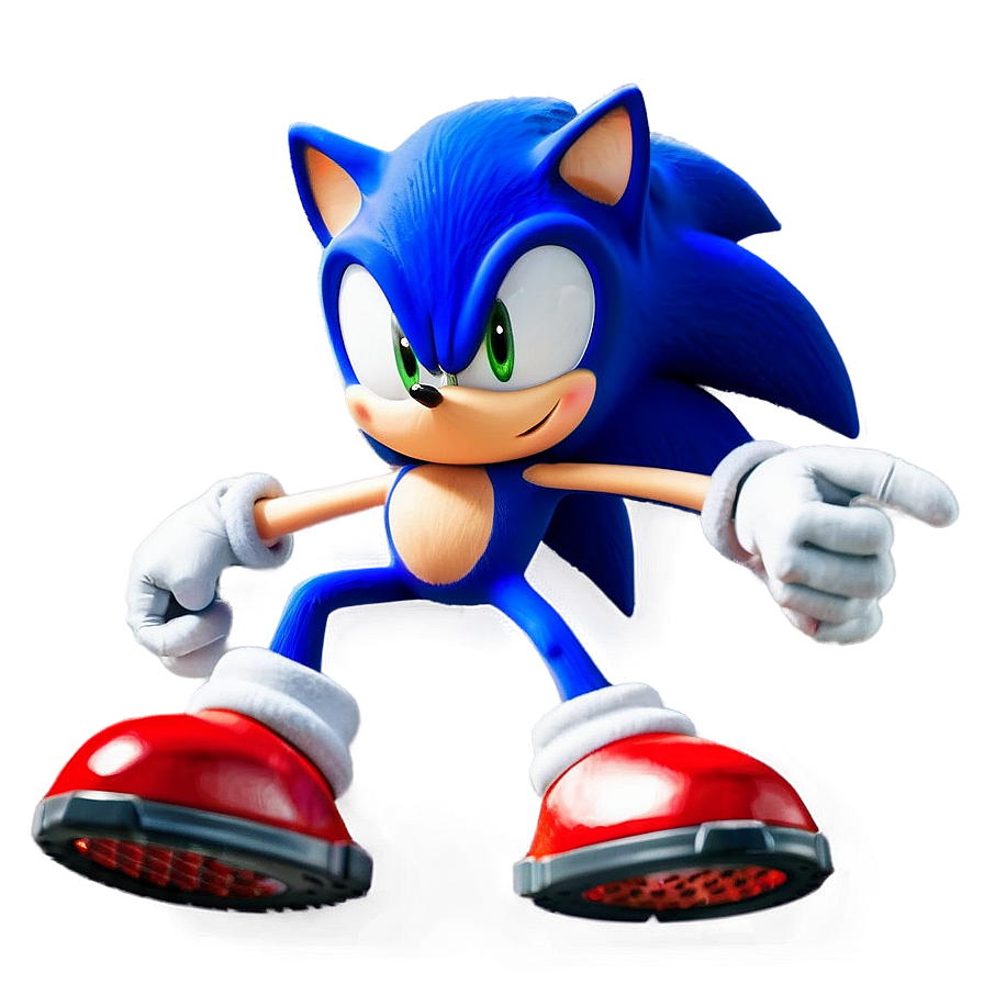 High-speed Sonic Adventure Scene Png Tux6 PNG Image