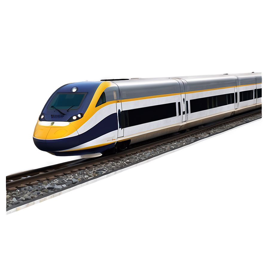 High-speed Train Track Png Cxd20 PNG Image