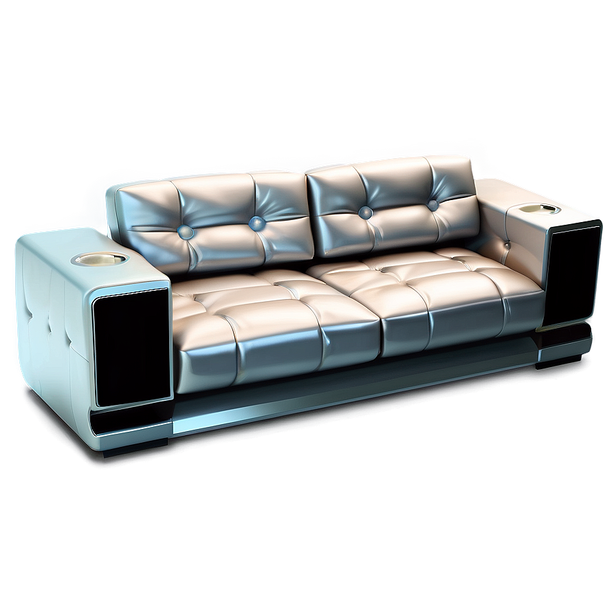 High-tech Smart Sofa Png 05252024 PNG Image