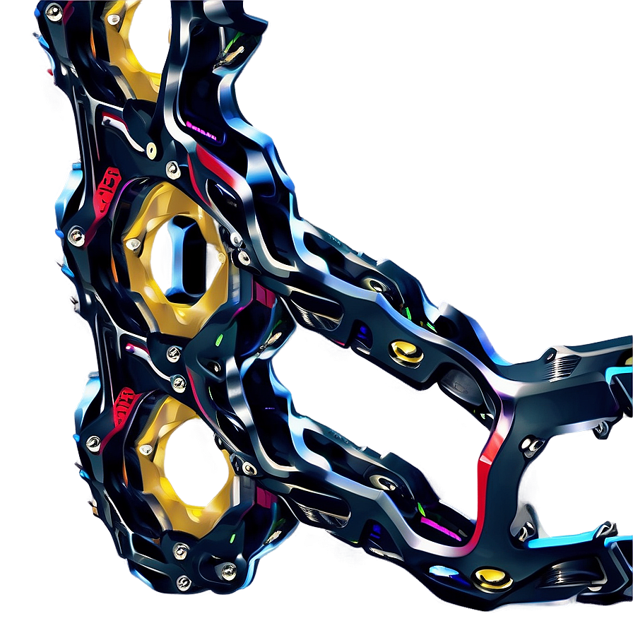 High Tensile Strength Bike Chain Png 06292024 PNG Image