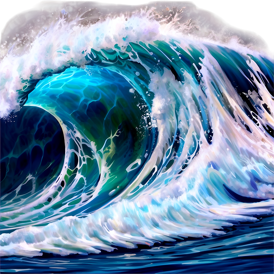 High Tide Waves Png Vqm PNG Image