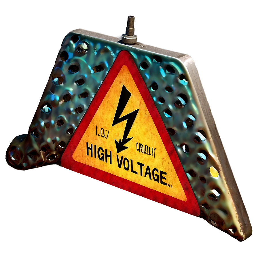 High Voltage Warning Png Lsd48 PNG Image