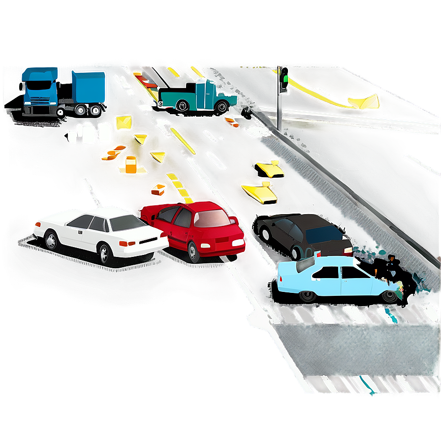 Highway Multi-car Crash Png 63 PNG Image