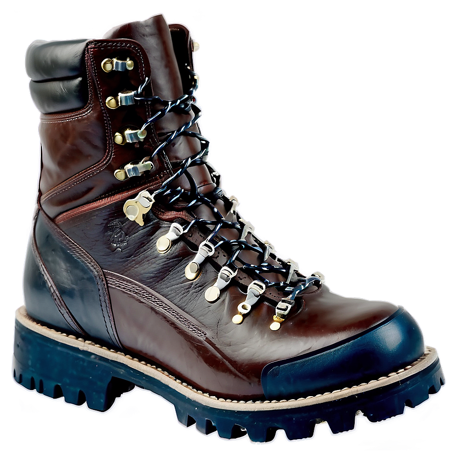 Hiking Boot With High Traction Sole Png Psx65 PNG Image