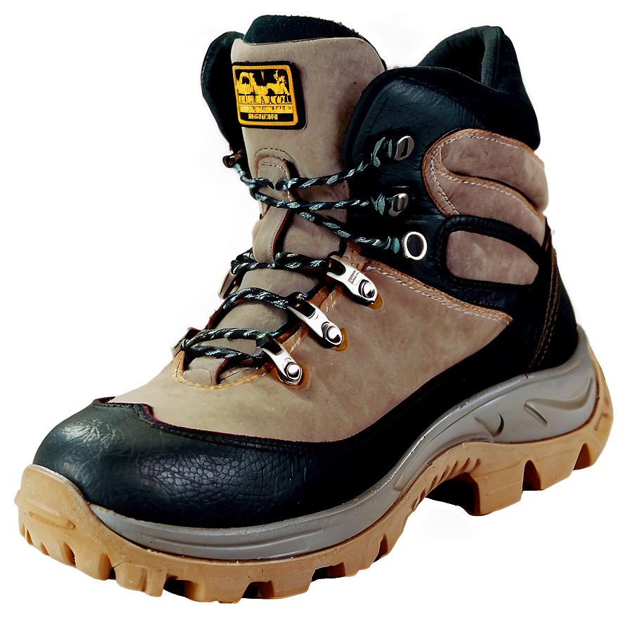 Hiking Boot With High Traction Sole Png Tfi PNG Image