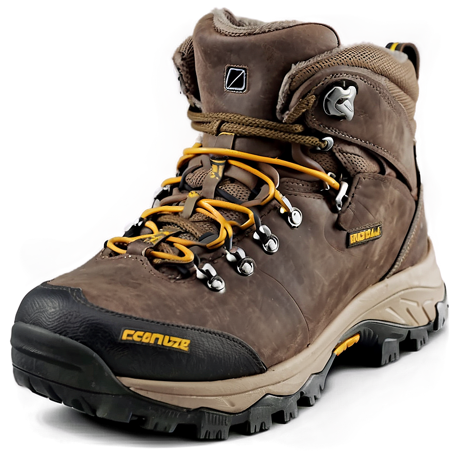 Hiking Boot With Secure Fit System Png 06282024 PNG Image