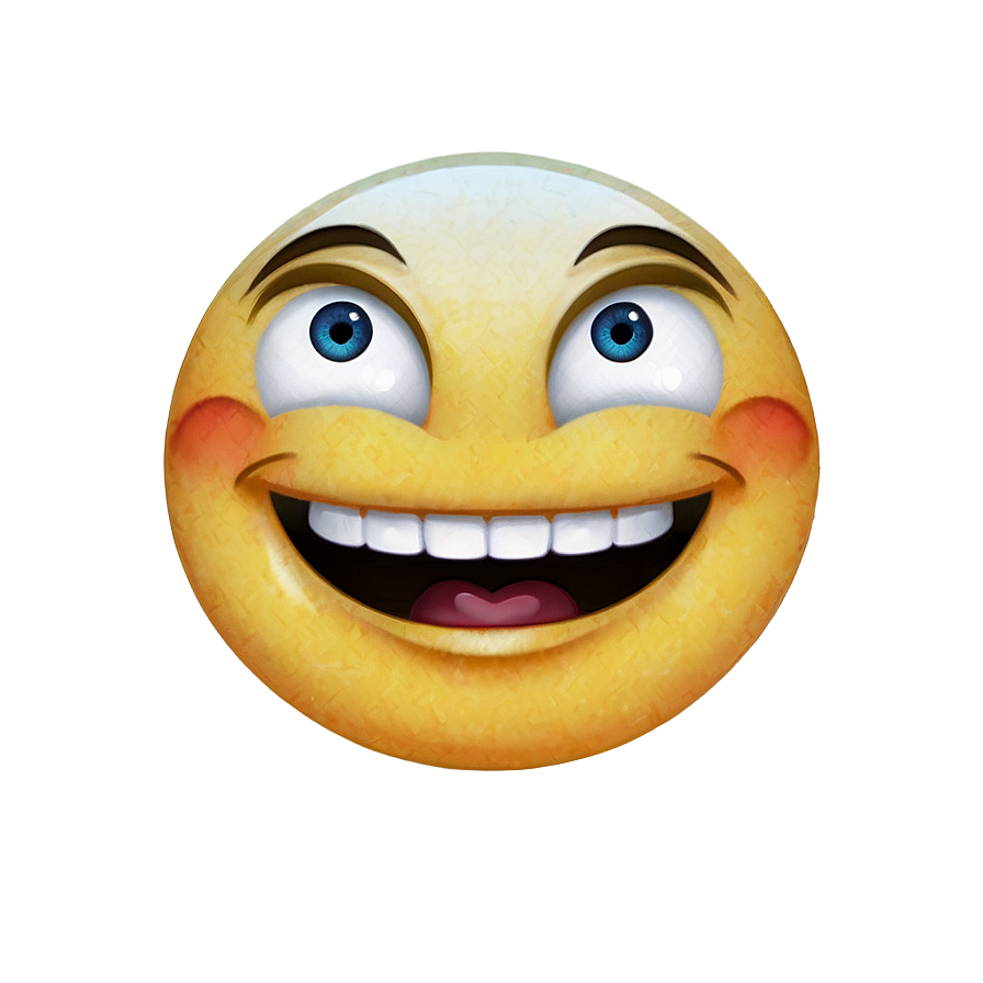 Hilarious Emoji Face Png Xbf PNG Image