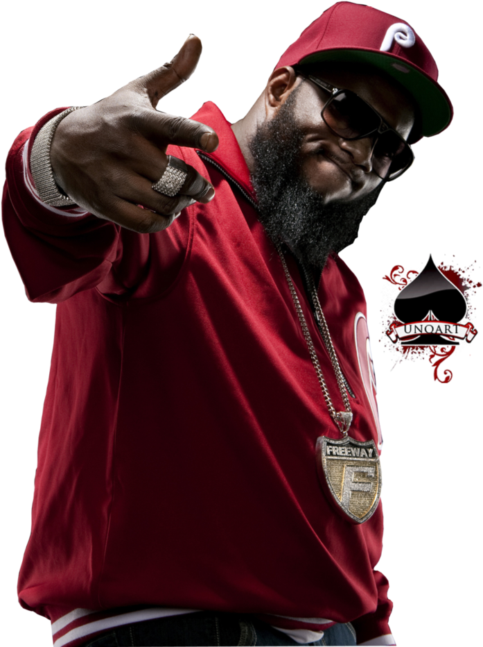 Hip Hop Artist Pointing Gesture PNG Image