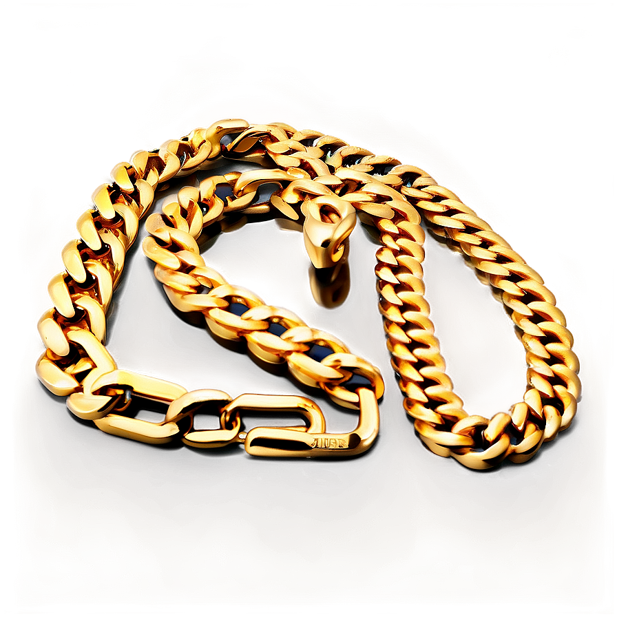 Hip Hop Gold Chain Png Kal PNG Image