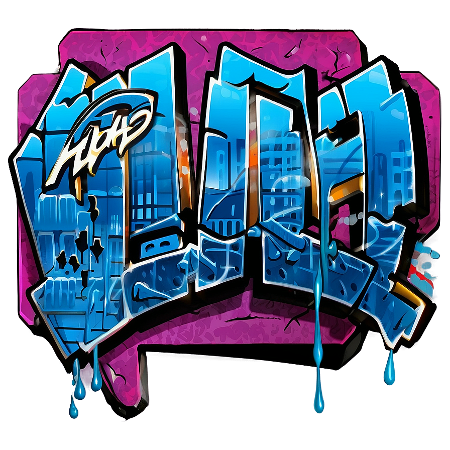 Hip Hop Graffiti Png Xfj77 PNG Image