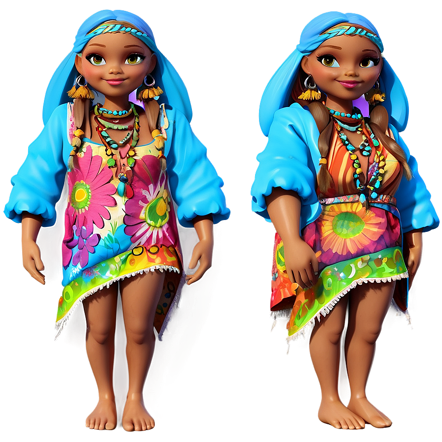 Hippie Festival Outfit Png 64 PNG Image