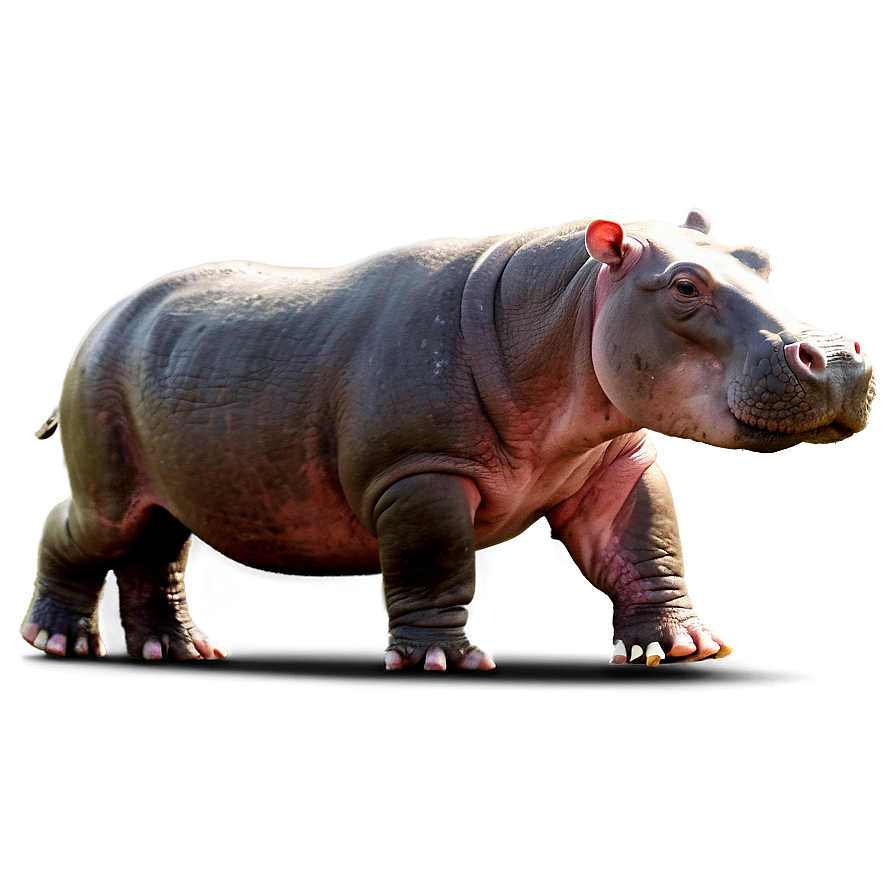 Hippo Walking Png Jyj65 PNG Image