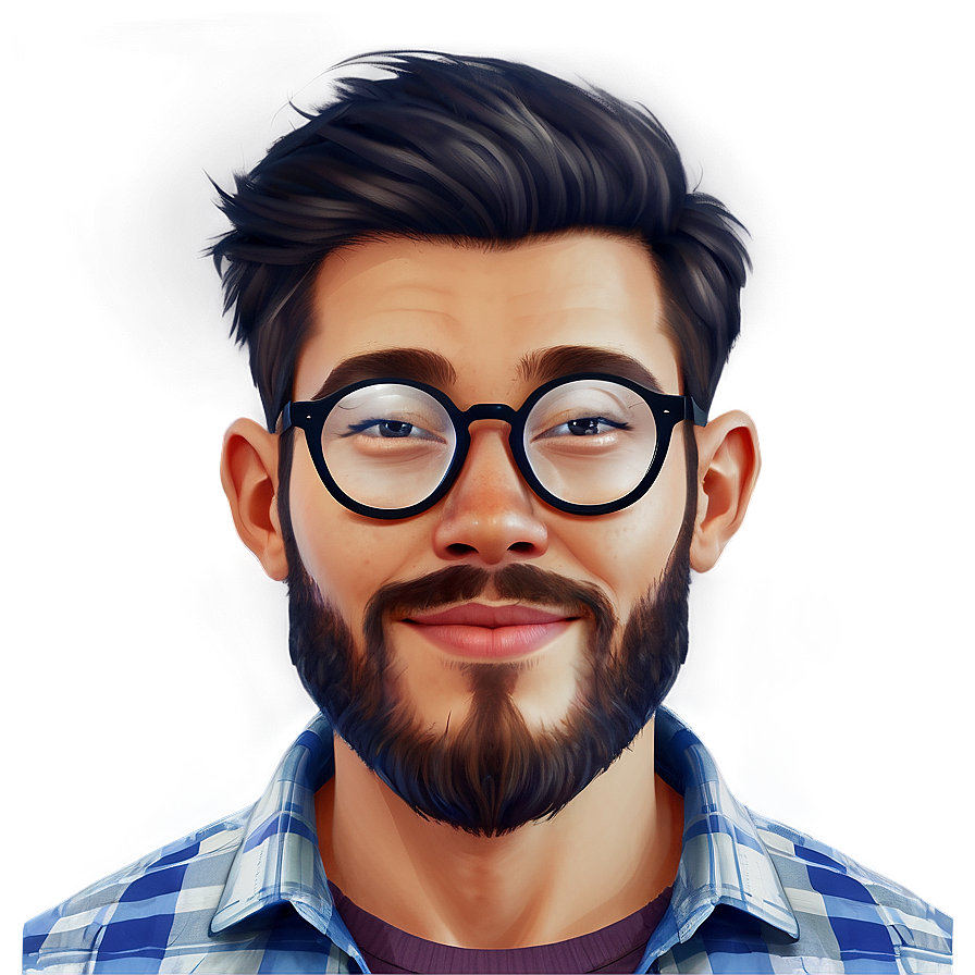 Hipster Avatar Look Png 05212024 PNG Image