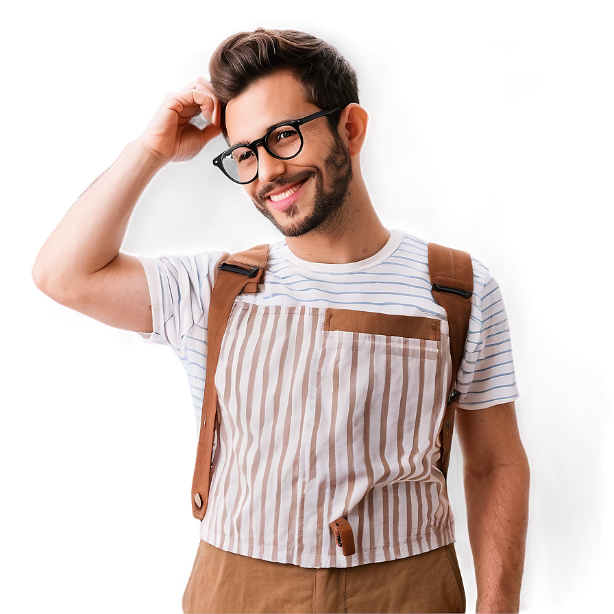 Hipster Barista Outfit Png 17 PNG Image