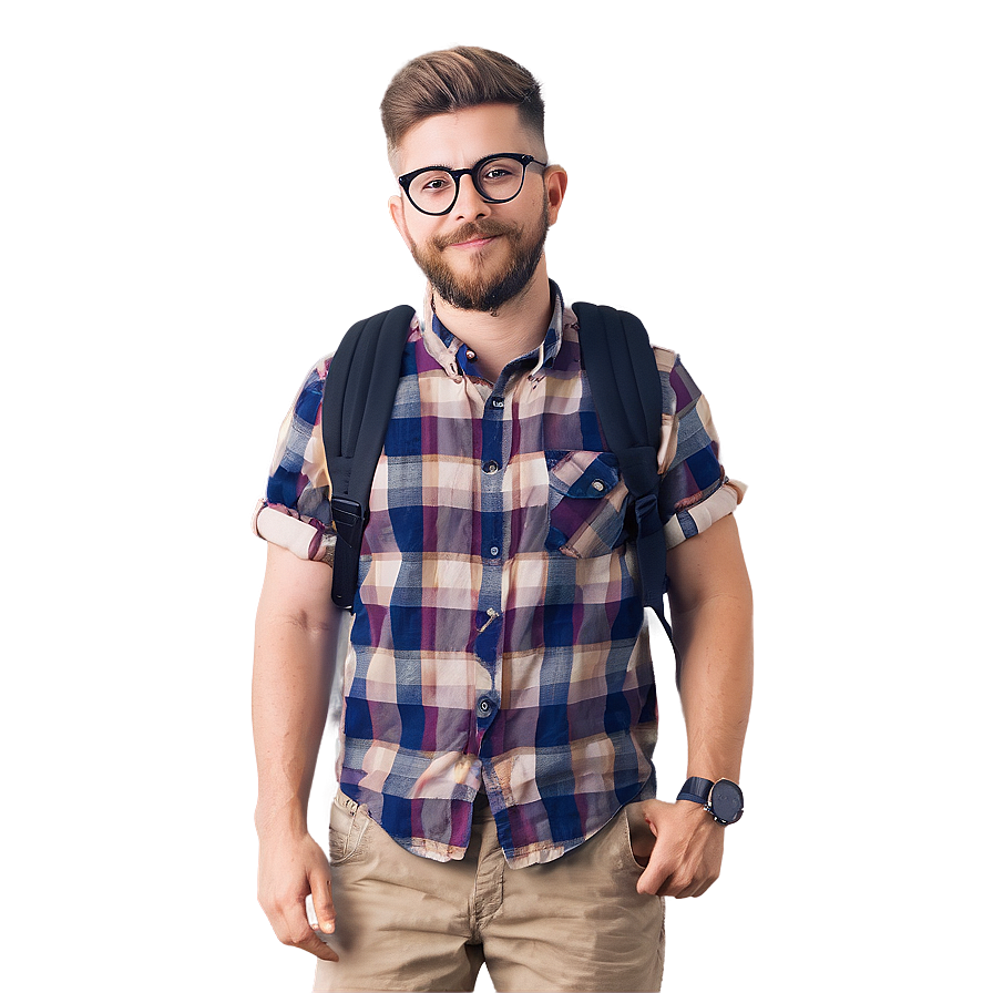 Hipster Random Person Image Png Cpl88 PNG Image