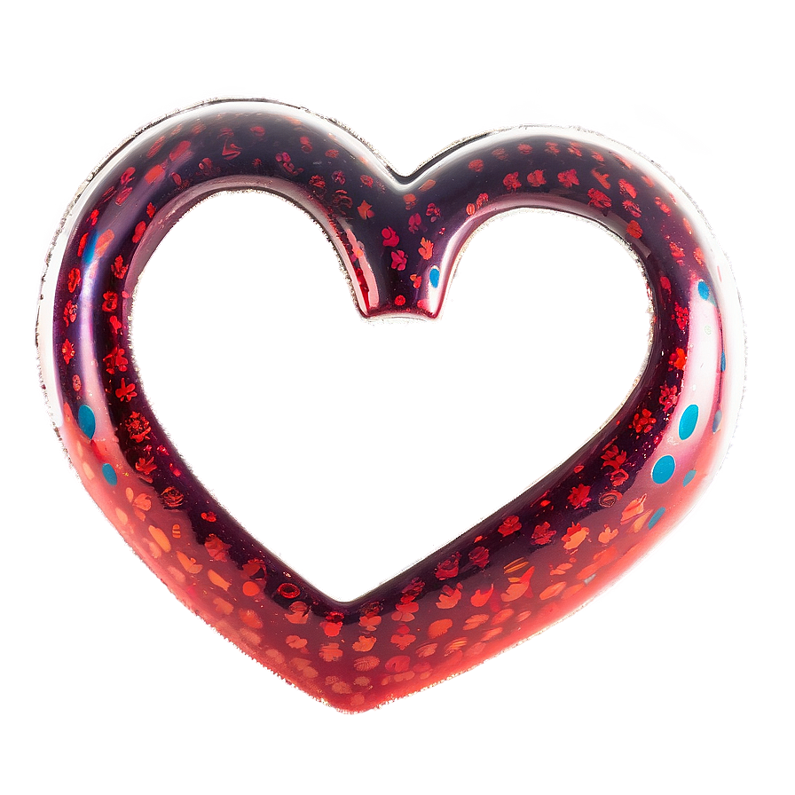 Hipster Red Heart Emoji Png 25 PNG Image