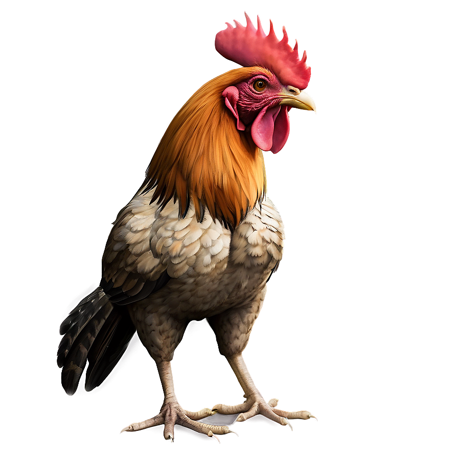 Hipster Rooster Drawing Png 05242024 PNG Image