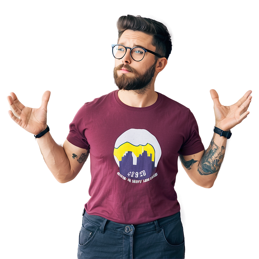 Hipster T-shirt Drawing Png Pmv81 PNG Image