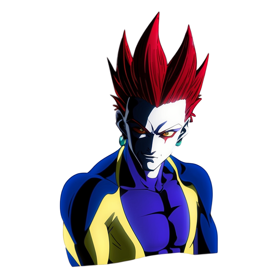 Hisoka Unique Hair Style Png 06202024 PNG Image