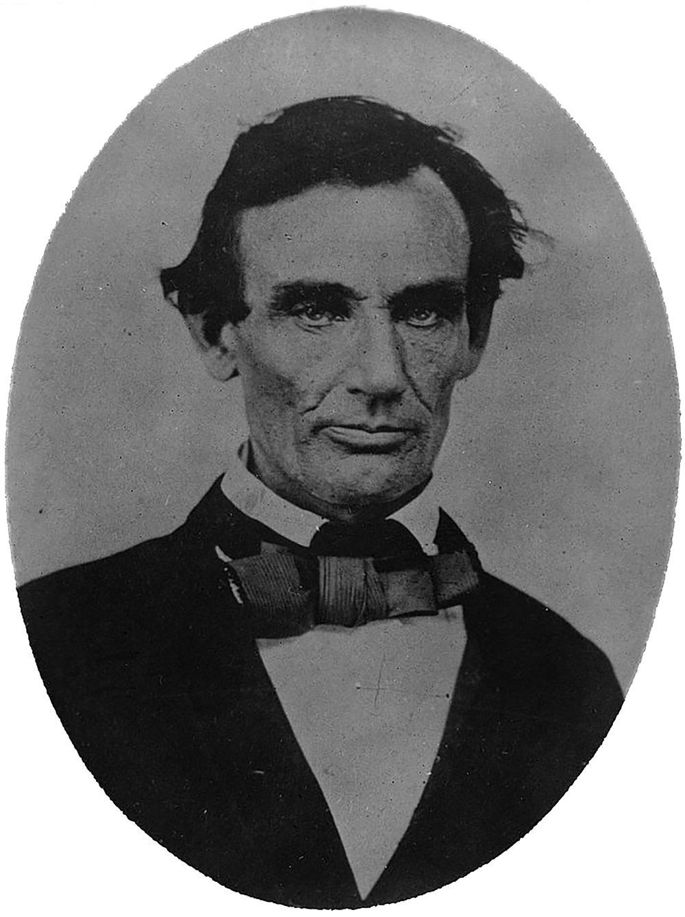 Historic Portraitof Abraham Lincoln PNG Image